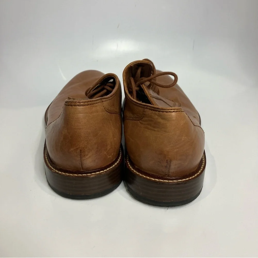 Public opinion tan leather Oxford shoes size‎ 12